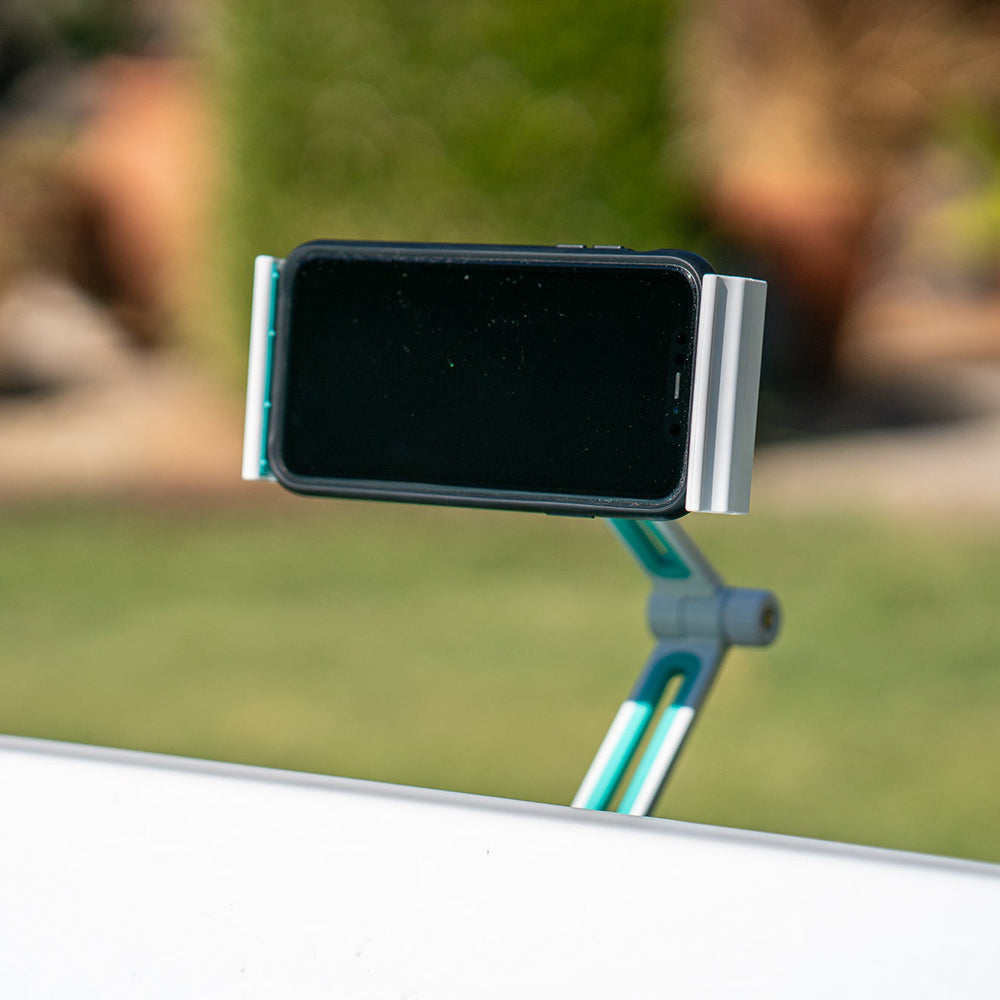 Icegalax Folding Phone Holder Clip 360° Rotatable Mobile Phone Stand Mount Dashboard Mobile Phone Holder