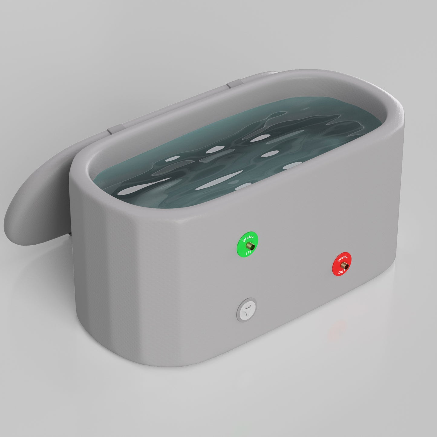 Baignoire ovale gonflable noire personnalisée ICEGALAX Baignoire de bain glacée pour plongée à froid