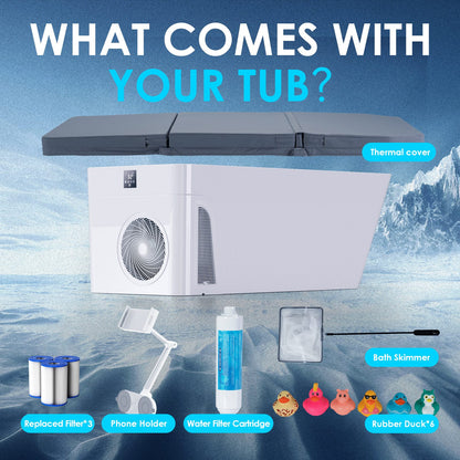 ICEGALAX Cold Plunge Fiber Core All-in Gen 2