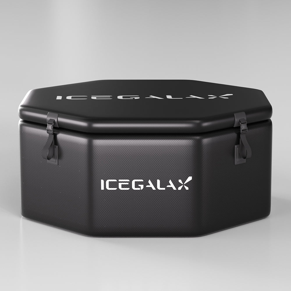 ICEGALAX Inflatable Eight-side Ice Bath with Chiller – Octagonal Group System