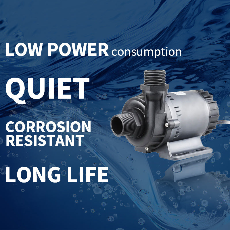 ICEGALAX WP-DC80A/G/F 24V Water Pump for Pet Water Fountain and Water Cooling for Cold Plunge 1/2HP 1HP chiller bathtub conversion