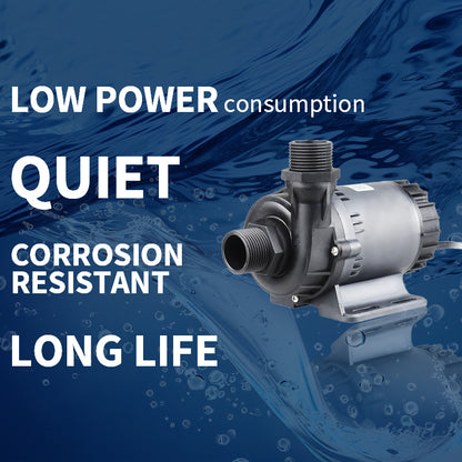 ICEGALAX WP-DC80A/G/F 24V Water Pump for Pet Water Fountain and Water Cooling for Cold Plunge 1/2HP 1HP chiller bathtub conversion