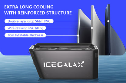 ICEGALAX Ice Bath Angled Cold Plunge Set(More affordable)