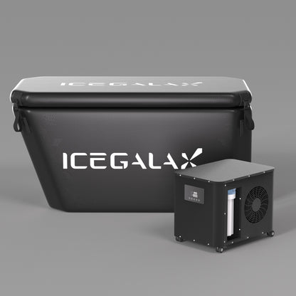 ICEGALAX COLD PLUNGE-GRAY (CHILLER+TUB)