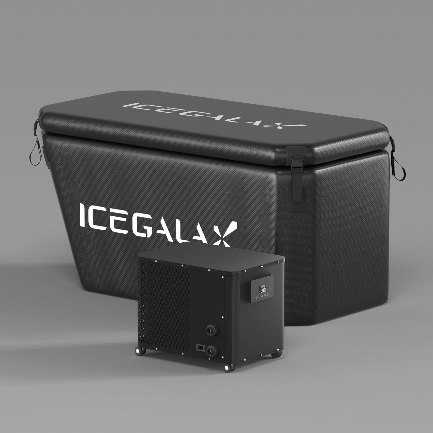 ICEGALAX COLD PLUNGE-GRAY (CHILLER+TUB)