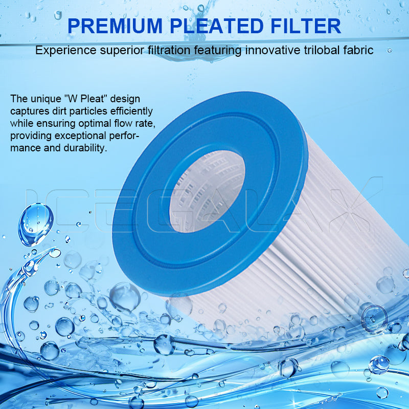 ICEGALAX Chiller Filter 10 x 2.5 inches 6pcs