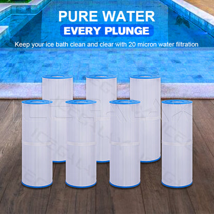 ICEGALAX Chiller Filter 10 x 2.5 inches 6pcs