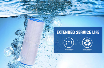 ICEGALAX Chiller Filter 10 x 2.5 inches 6pcs