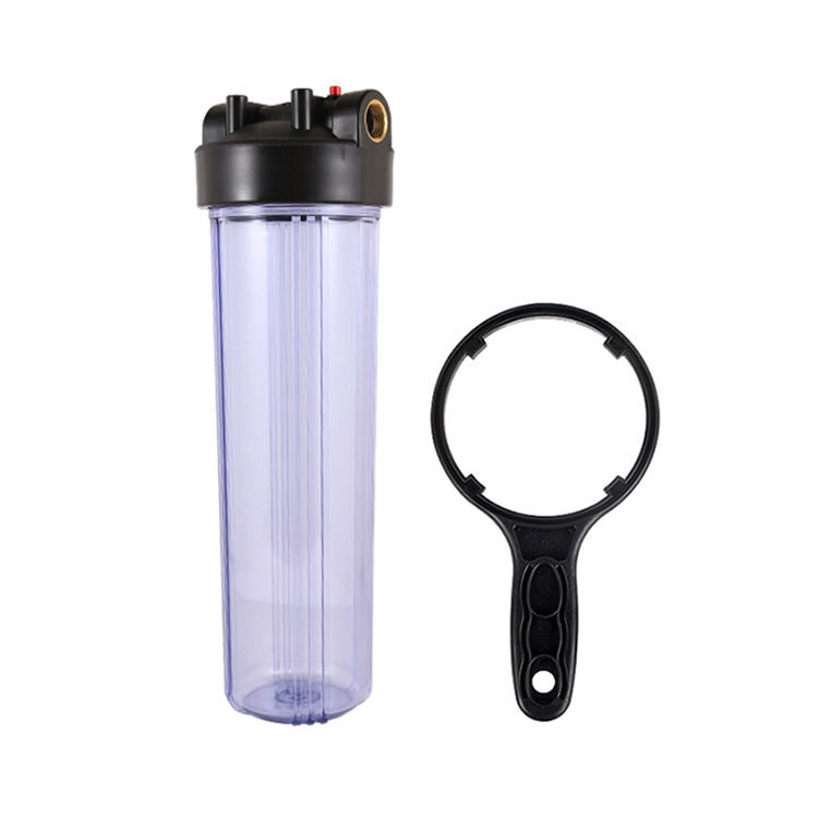 ICEGALAX Manufacturer Blue Plastic Clear Water Filter Housing With Jumbo Big Blue Filter Housing