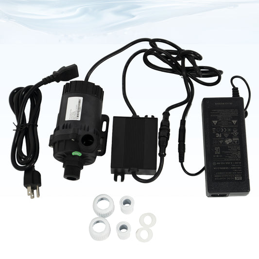 ICEGALAX WP-DC60A/G Mini Submersible Water Pump DC 12/24 V mini dc motor water pump 950 for Cold Plunge 1/2HP 1HP chiller bathtub conversion