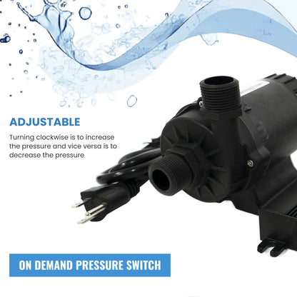 ICEGALAX WP-DC60A/G Mini Submersible Water Pump DC 12/24 V mini dc motor water pump 950 for Cold Plunge 1/2HP 1HP chiller bathtub conversion