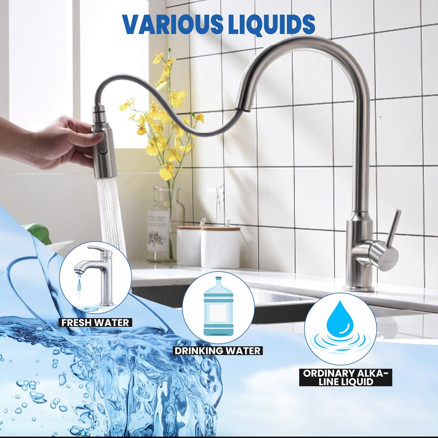 ICEGALAX WP-DC60A/G Mini Submersible Water Pump DC 12/24 V mini dc motor water pump 950 for Cold Plunge 1/2HP 1HP chiller bathtub conversion