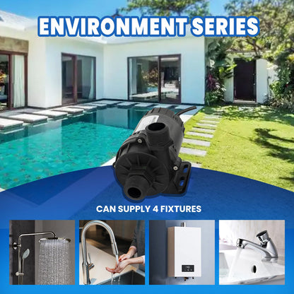 ICEGALAX WP-DC60A/G Mini Submersible Water Pump DC 12/24 V mini dc motor water pump 950 for Cold Plunge 1/2HP 1HP chiller bathtub conversion