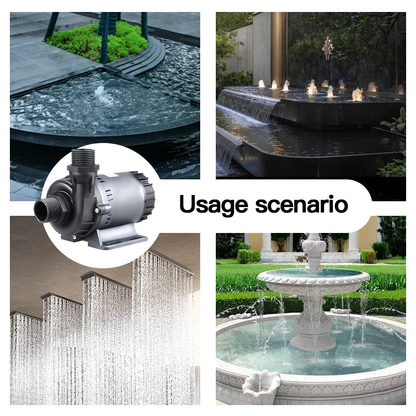 ICEGALAX WP-DC80A/G/F 24V Water Pump for Pet Water Fountain and Water Cooling for Cold Plunge 1/2HP 1HP chiller bathtub conversion