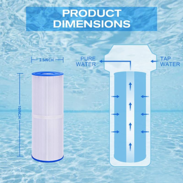 ICEGALAX Chiller Filter 10 x 2.5 inches 6pcs