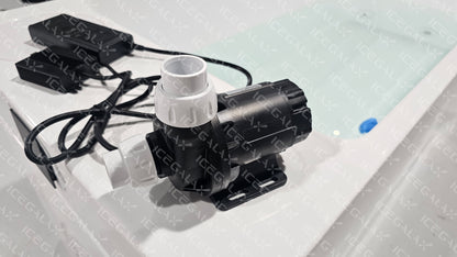 ICEGALAX WP-DC80A/G/F 24V Water Pump for Pet Water Fountain and Water Cooling for Cold Plunge 1/2HP 1HP chiller bathtub conversion